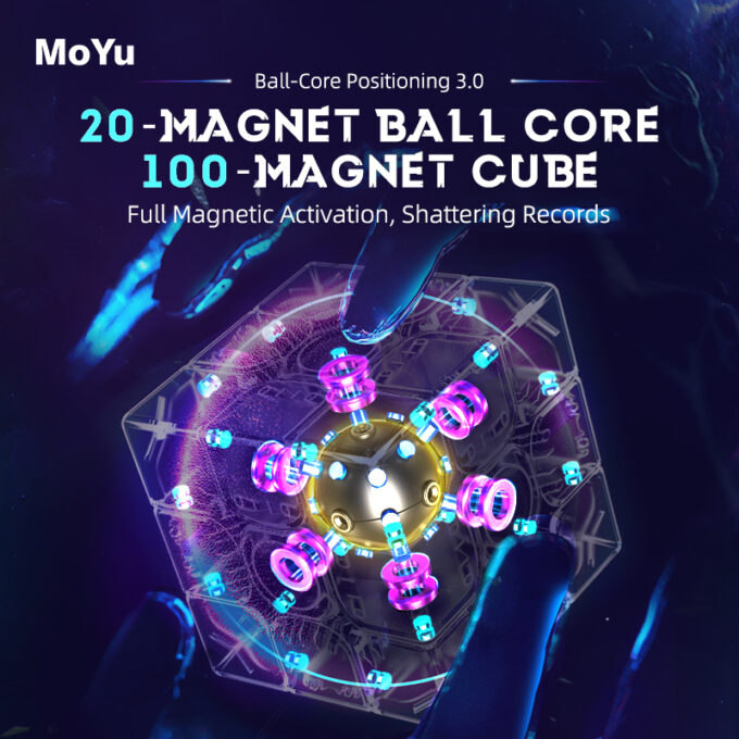 MoYu Super WeiLong MagLev ( 20 Aimants ) Ball-Core 3x3 UV