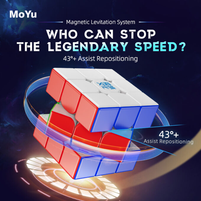 MoYu Super WeiLong MagLev ( 20 Aimants ) Ball-Core 3x3 UV
