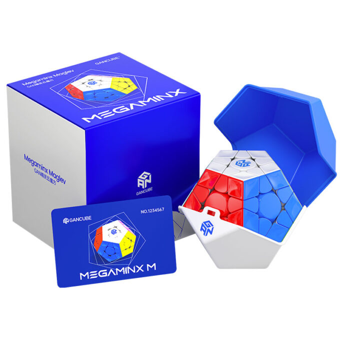 GAN Megaminx V2 MagLev UV - Grey