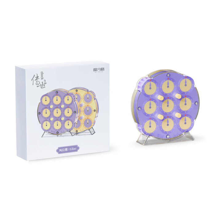 Qiyi Clock Magnétique Lilac