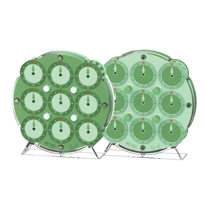 Qiyi Clock Magnétique Green