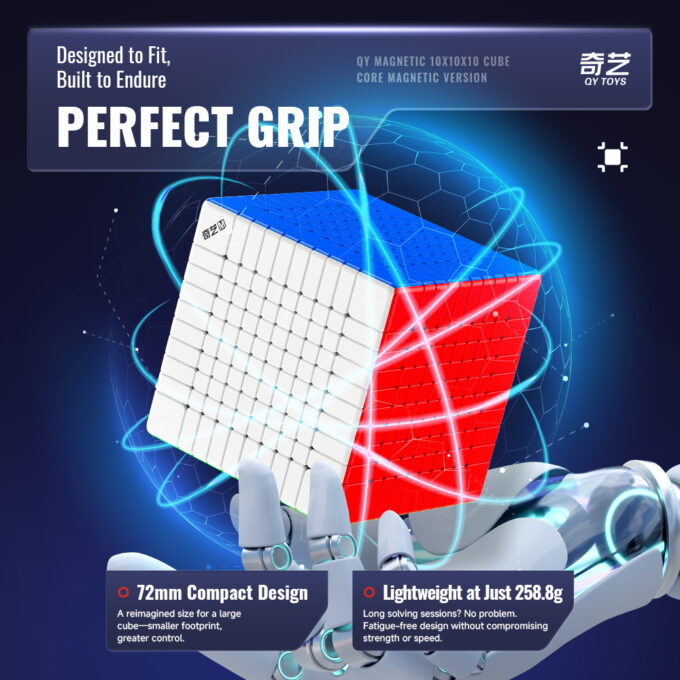 QiYi 10x10 M (Ball Core) Magnétique