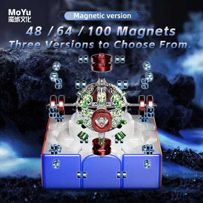MoYu WeiLong WRM V11 3x3 Maglev 20 Aimants Ball-Core UV