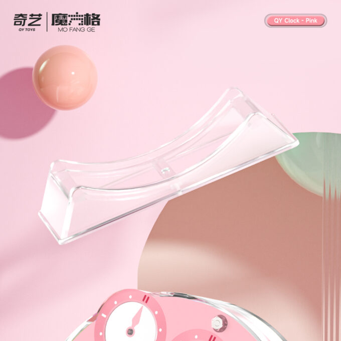 Qiyi Clock Magnétique Pink